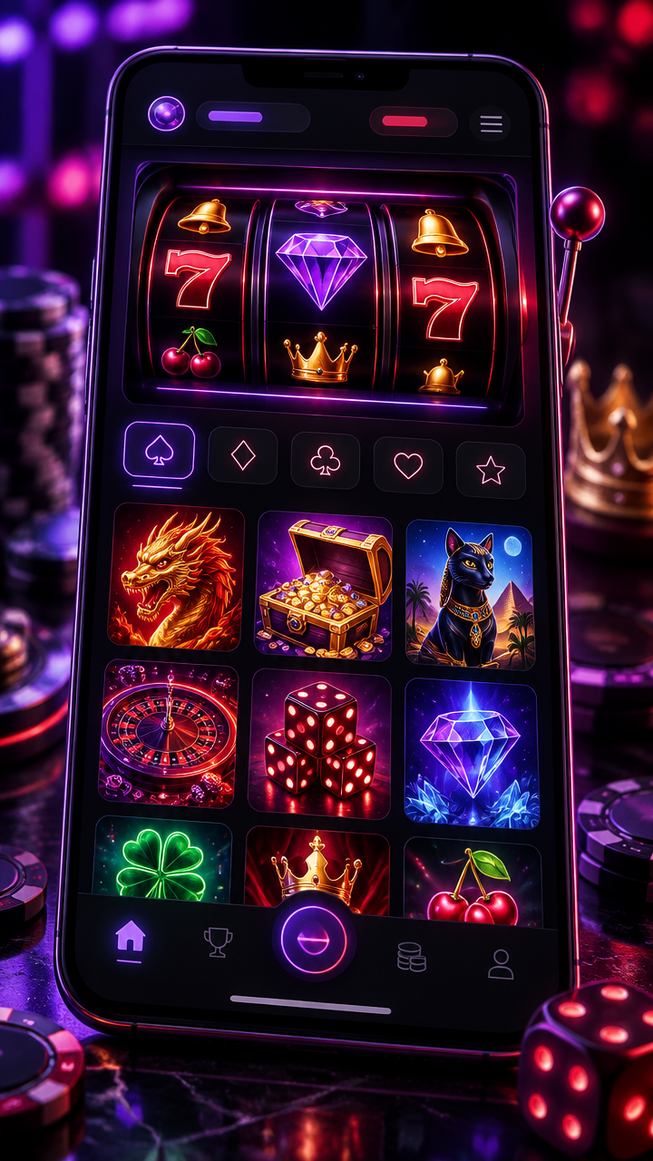 Slotroyals Mobile app